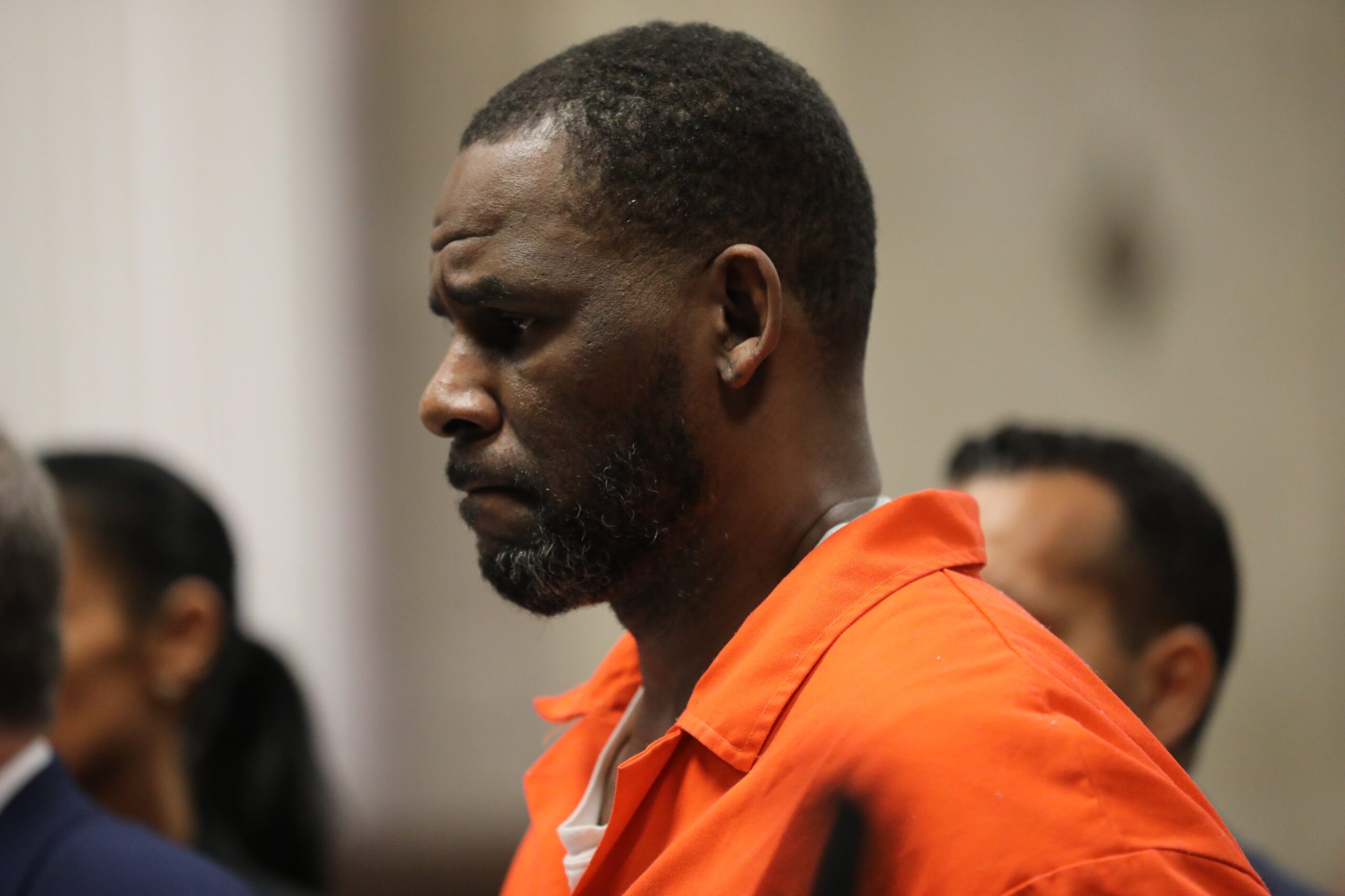 Singer R. Kelly appears during a hearing at the Leighton Criminal Courthouse on September 17, 2019 in Chicago, Illinois. Kelly is facing multiple sexual assault charges and is being held without bail. Image: Getty Images Photo by Antonio Perez - Pool via Getty Images