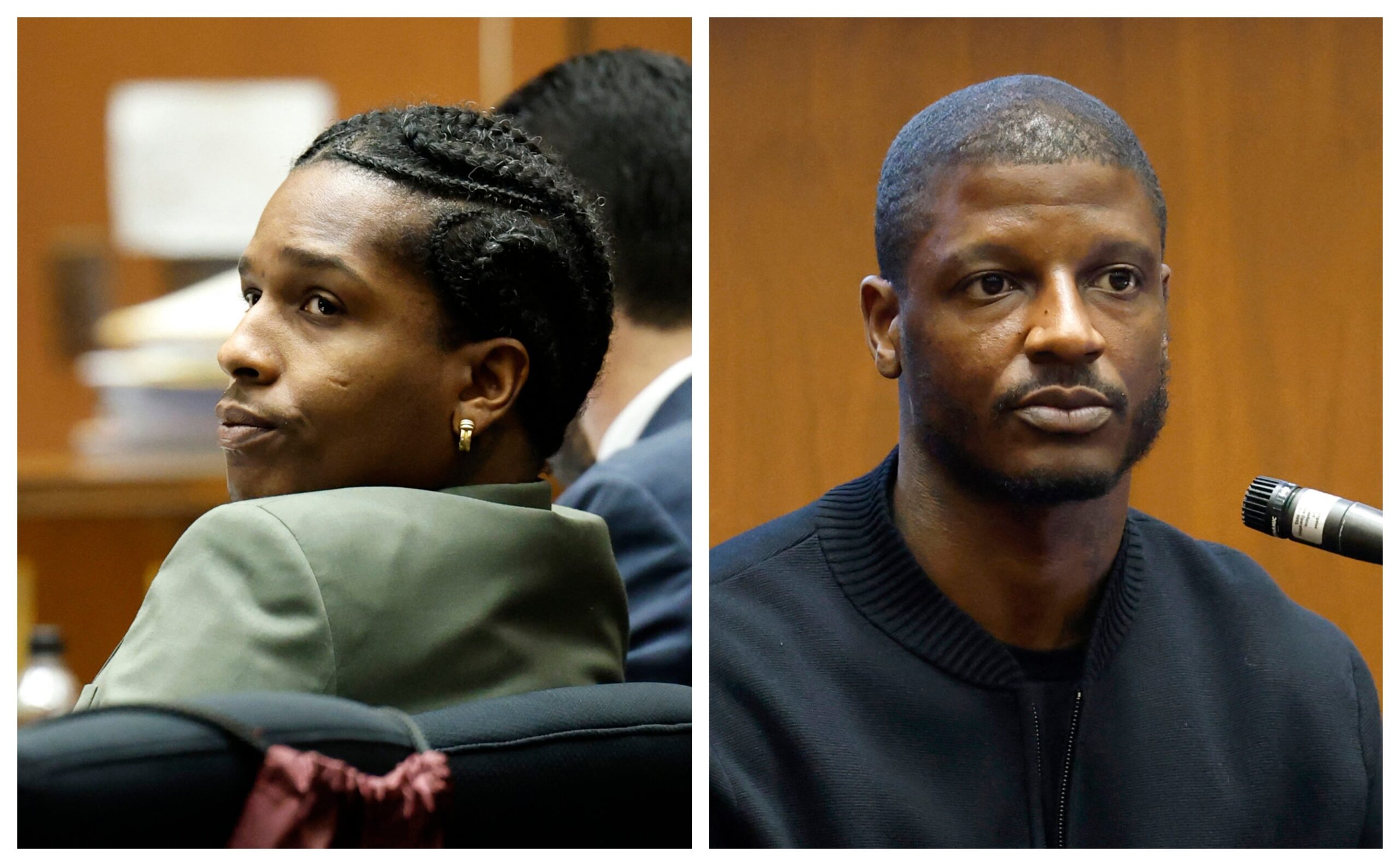 A$AP Rocky, left; A$AP Relli. Photo: Getty Images Frazer Harrison / POOL / AFP