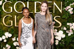Zahara Looking All Grown and Stunning On The Red Carpet With Angelina Jolie