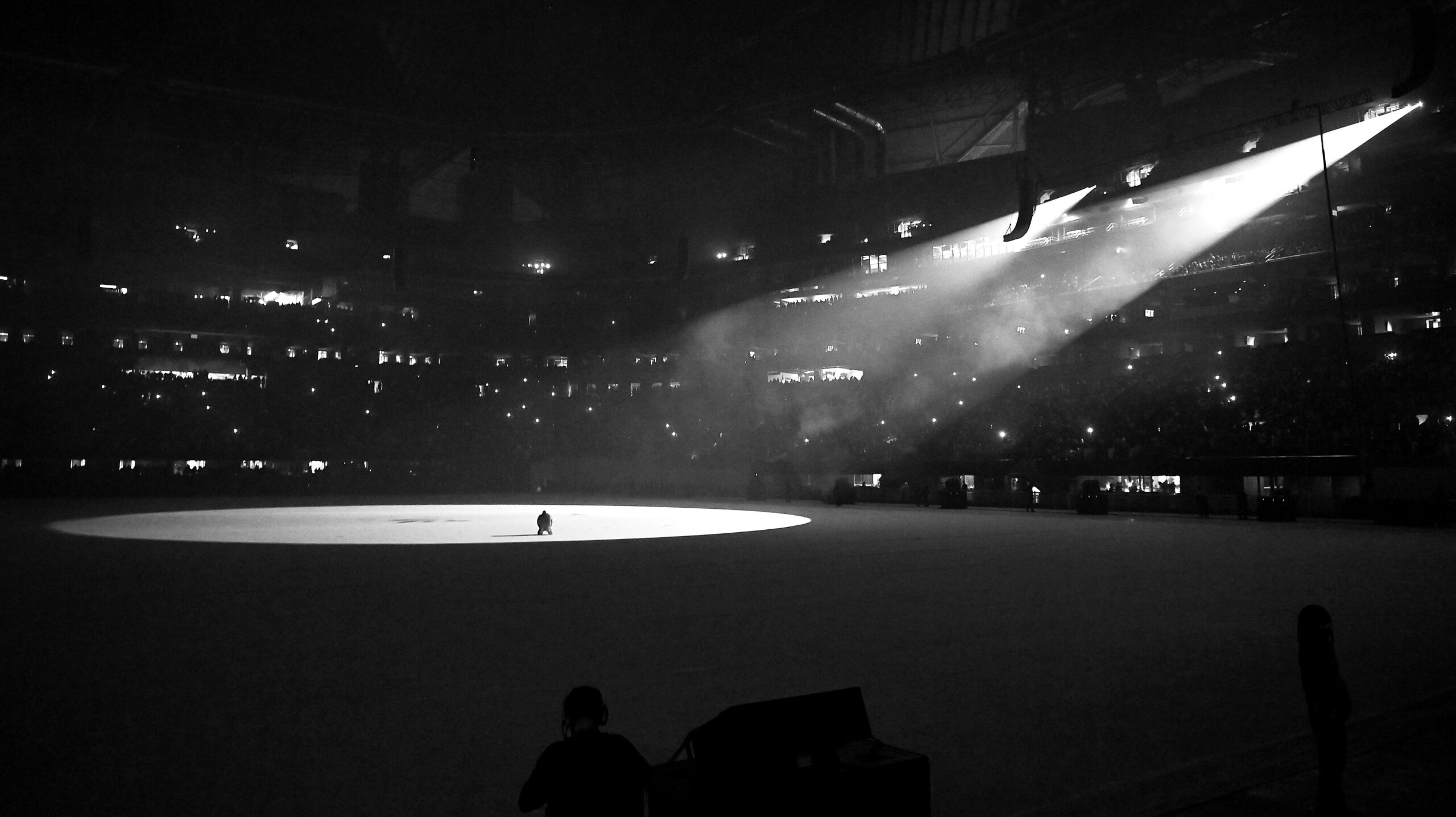 Kanye West is seen at ‘DONDA by Kanye West’ listening event at Mercedes-Benz Stadium on July 22, 2021 in Atlanta, Georgia. Photo: Getty Images Paras Griffin