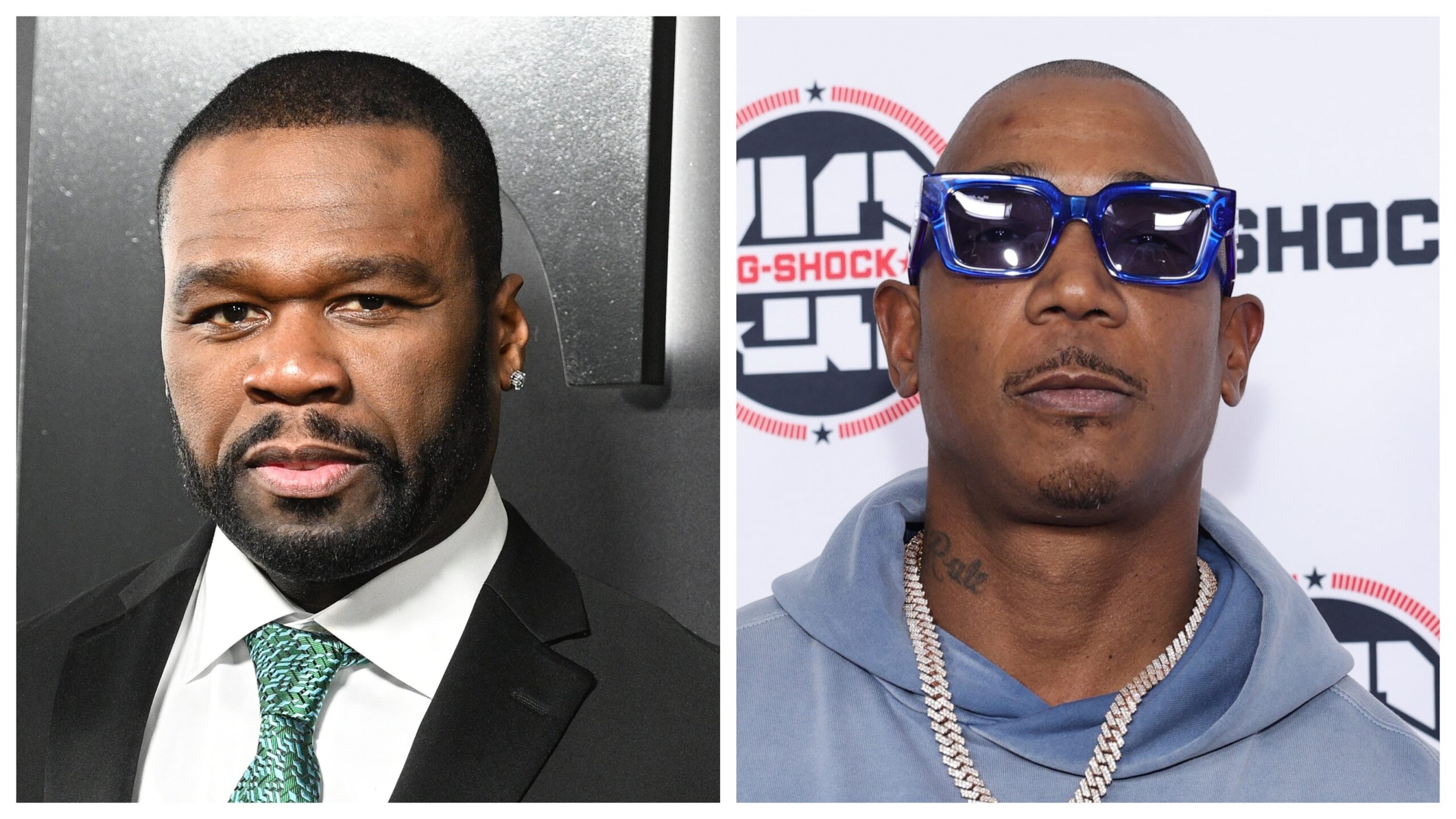 50 Cent, left; Ja Rule. Photo: Getty Images Gilbert Flores/Variety; Arturo Holmes