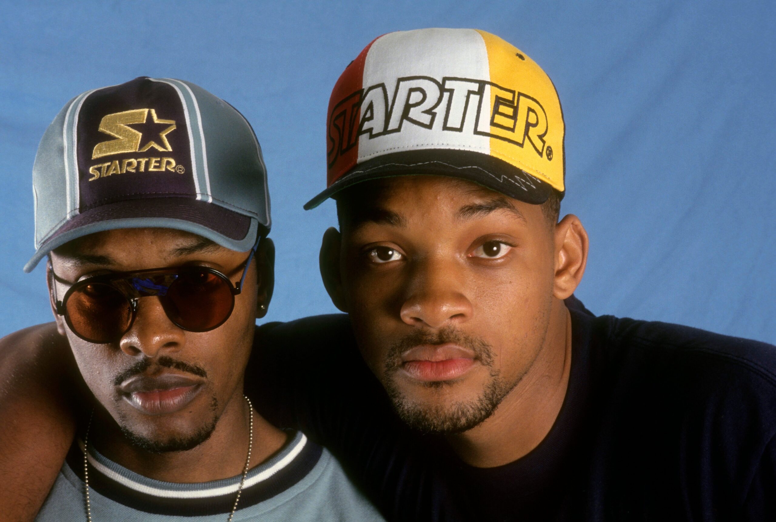 Rap duo DJ Jazzy Jeff (aka Jeff Townes) And The Fresh Prince (aka Will Smith) appear in a portrait taken on August 2, 1993 in New York City. Photo: Getty Images Al Pereira/Michael Ochs Archives
