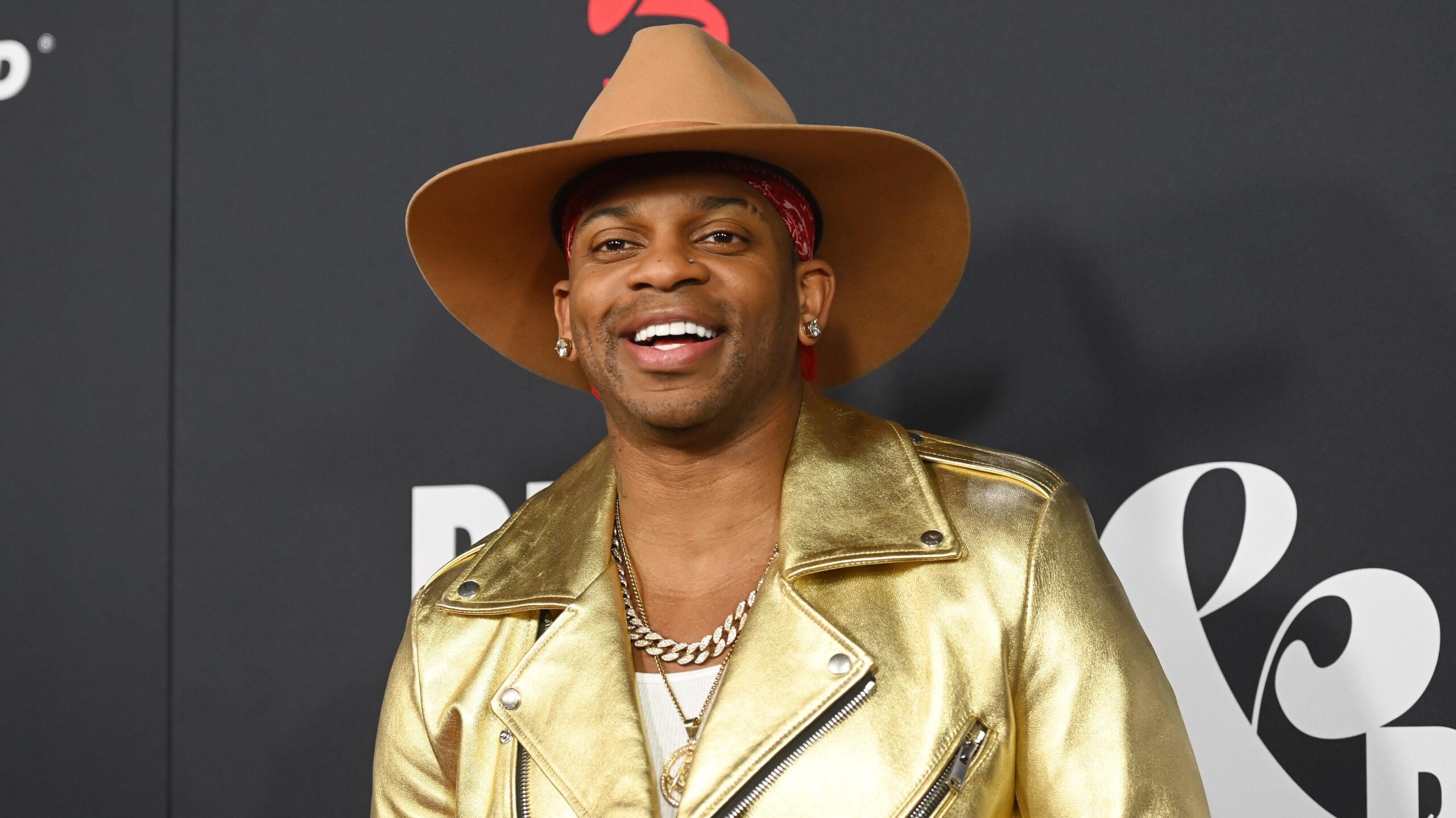 Jimmie Allen at the 2023 MusiCares Persons Of The Year Gala on February 3, 2023 in Los Angeles, California. Photo: Getty Images Gilbert Flores/Variety