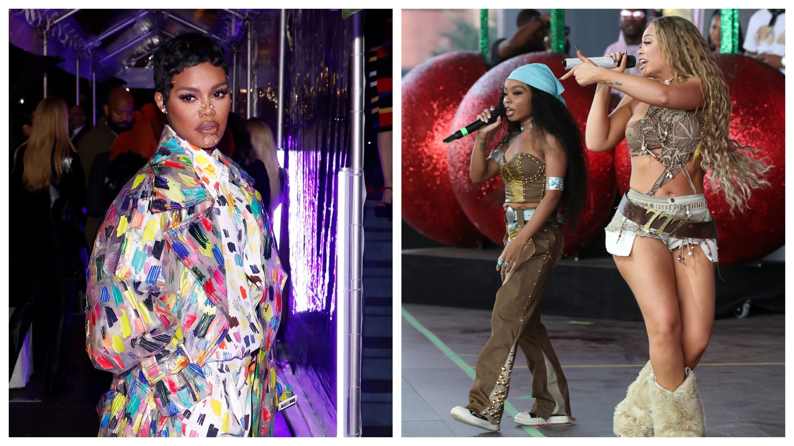 Teyana Taylor (L), Lola Brooke and Latto (R) Photo: Getty Images Taylor Hill / Contributor