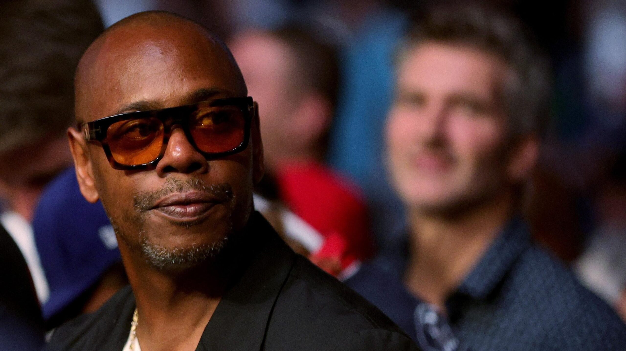 Dave Chappelle looks on during UFC 264: Poirier v McGregor 3 at T-Mobile Arena on July 10, 2021 in Las Vegas, Nevada. Photo: Getty Images Stacy Revere