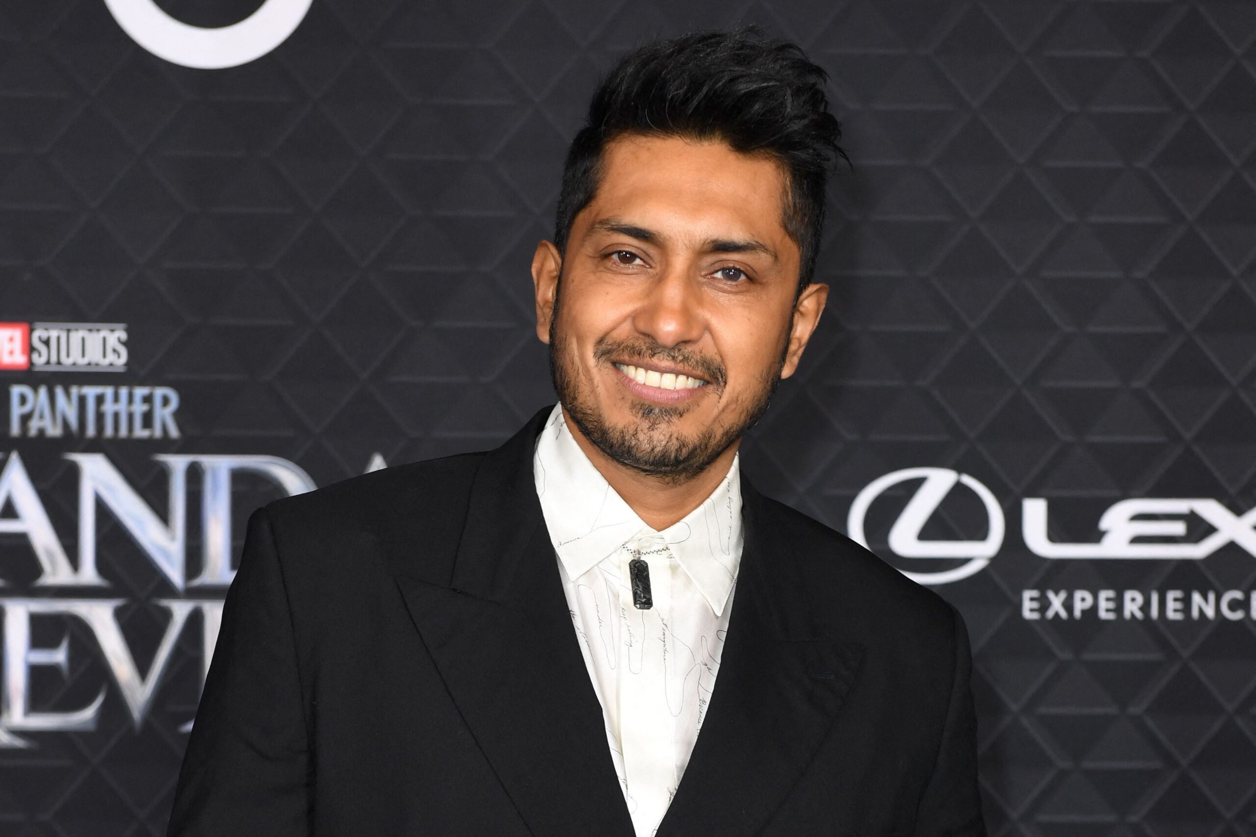 Tenoch Huerta arrives for the world premiere of Marvel Studios’ “Black Panther: Wakanda Forever” at the Dolby Theatre in Hollywood, California, on October 26, 2022. Photo: Getty Images VALERIE MACON / AFP