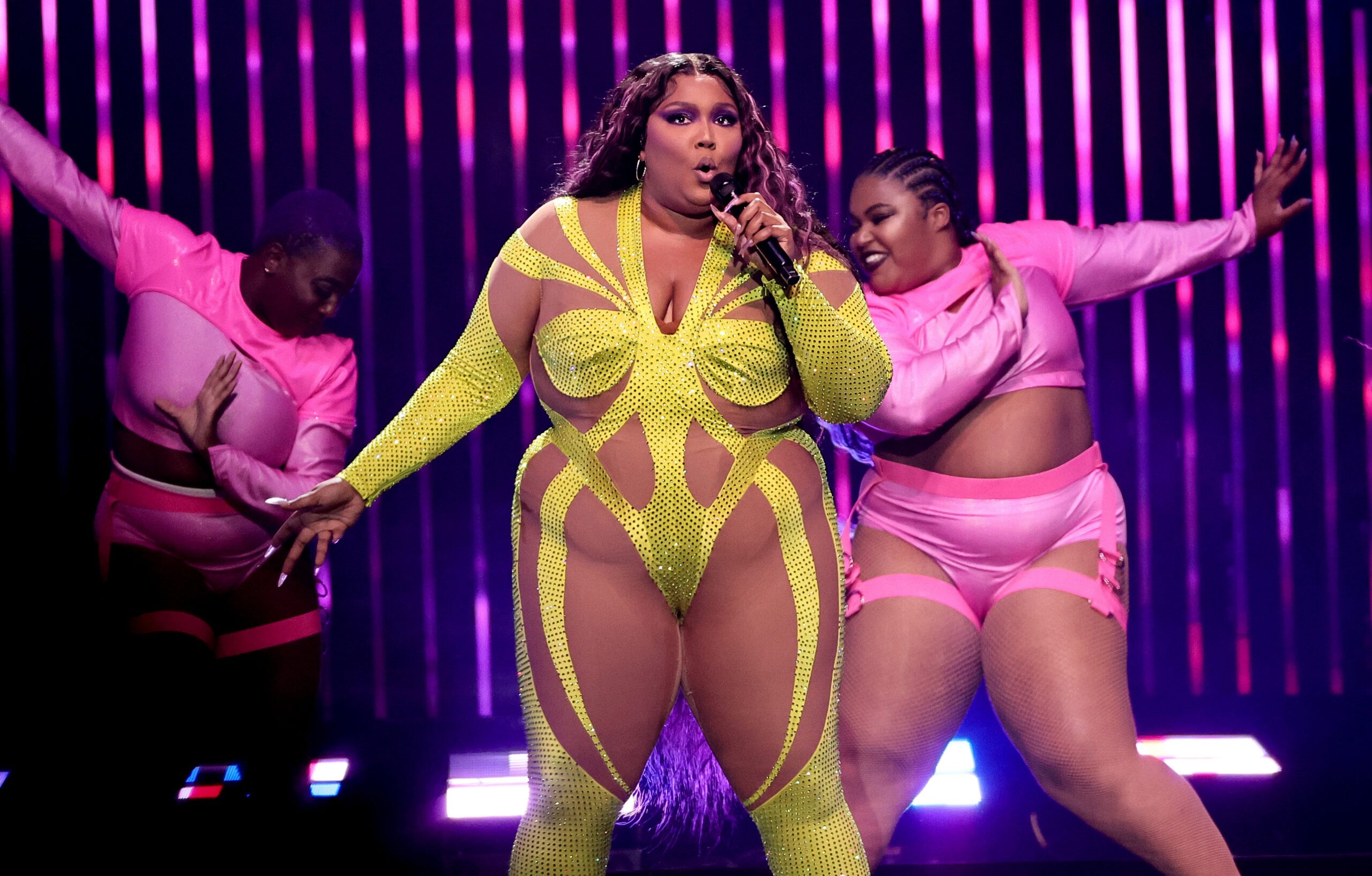 Lizzo performs onstage at Madison Square Garden on October 02, 2022 in New York City. Photo: Getty Images Jamie McCarthy