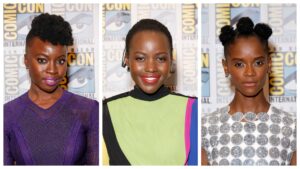 Danai Gurira, Lupita Nyong’o, Letitia Wright on Bringing the Women of Wakanda to the Forefront in Black Panther: Wakanda Forever