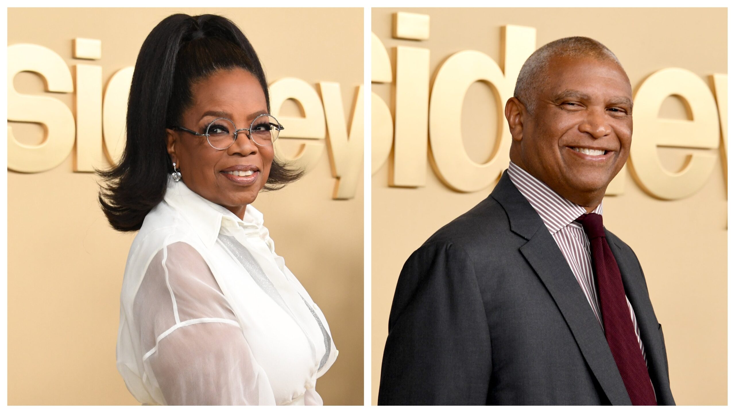 Oprah Winfrey, left; Reginald Hudlin. Photo: Getty Images Jon Kopaloff/Jon Kopaloff