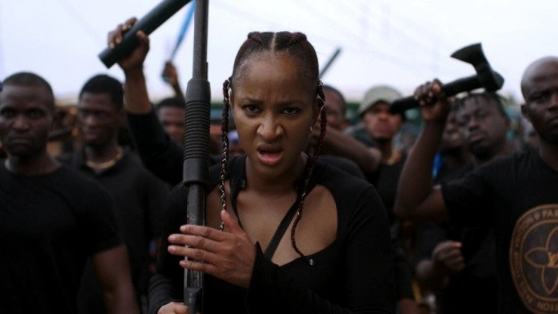 Adesua Etomi-Wellington in Gangs of Lagos Photo: Amazon Studios