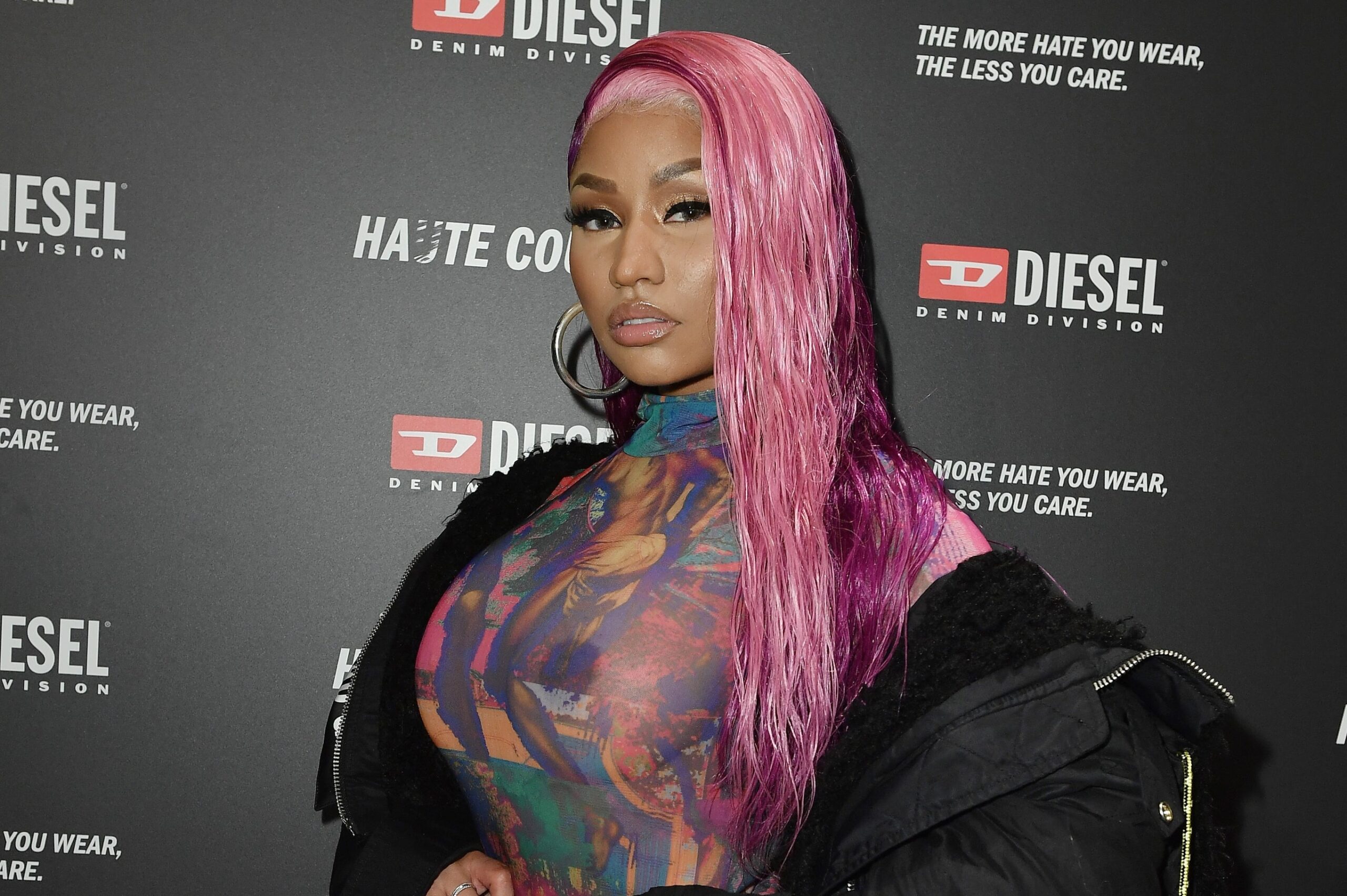 Nicki Minaj attends Diesel Hate Couture on September 19, 2018 in Milan, Italy. Photo: Getty Images Jacopo Raule