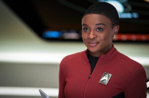 Celia Rose Gooding Celebrates Uhura’s Past, Future on Star Trek: Strange New Worlds