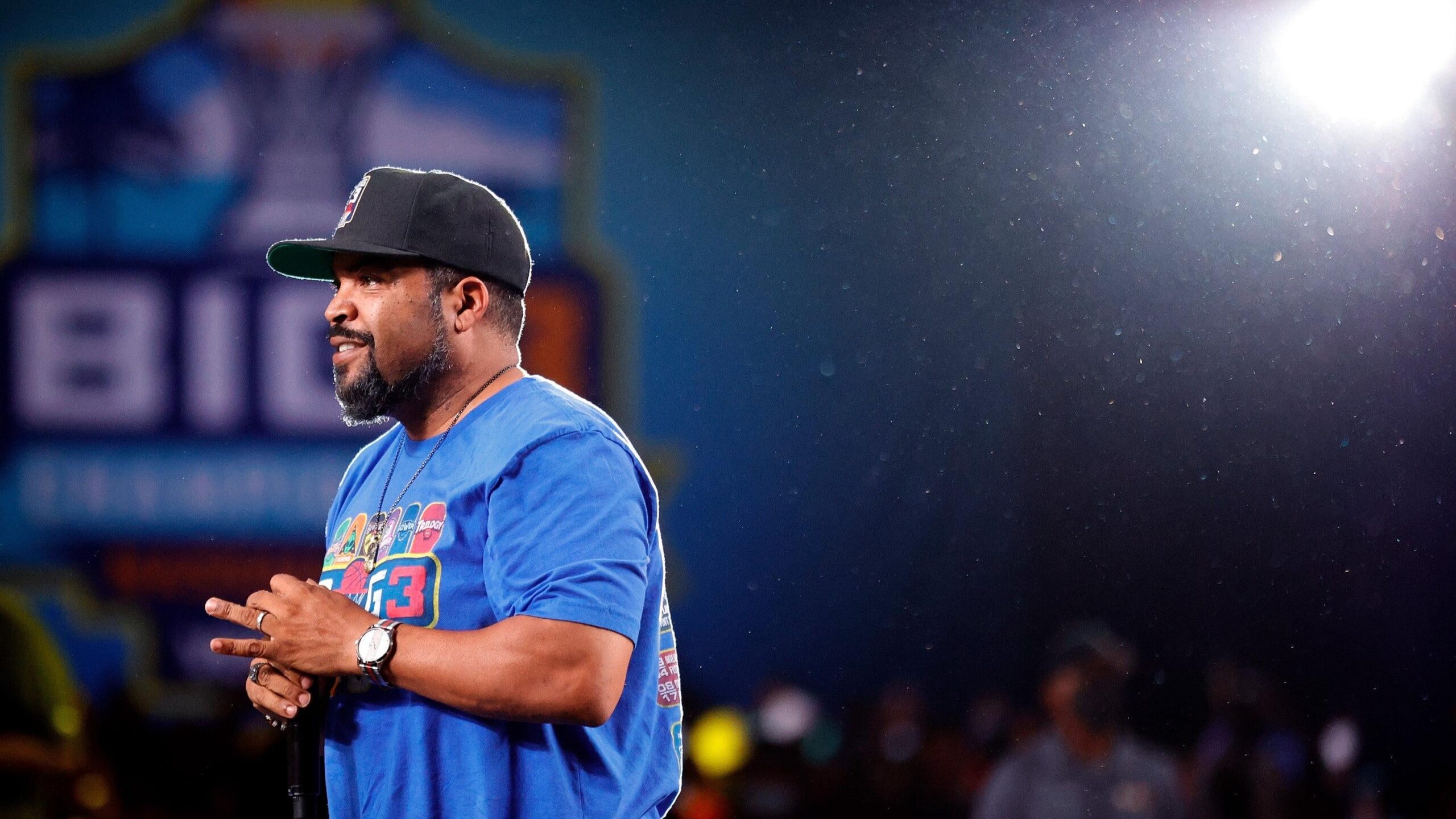 Ice Cube performs during the BIG3 - Championship at Atlantis Paradise Island on September 04, 2021 in Nassau, Bahamas. Photo: Getty Images Tim Nwachukwu