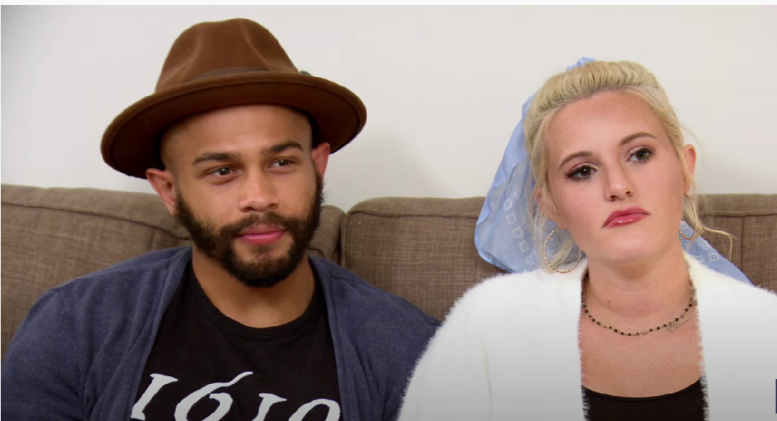 Ryan Oubre, left with Clara Berghaus. Screenshot: YouTube/HipHollywood
