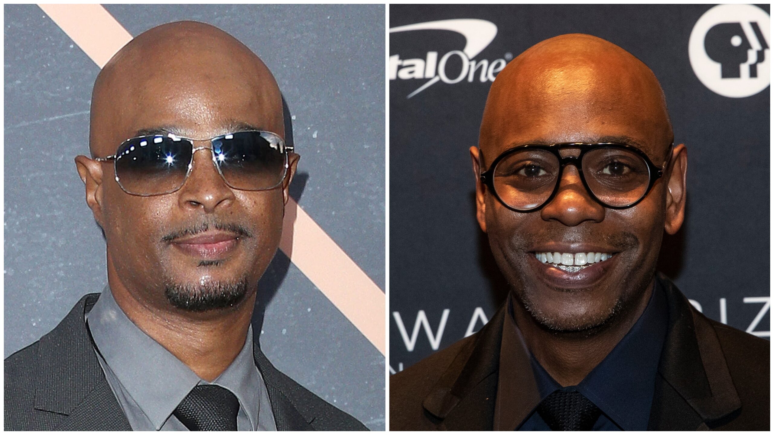 Damon Wayans, left; Dave Chappelle. Photo: Getty Images Frederick M. Brown/ALEX EDELMAN/AFP