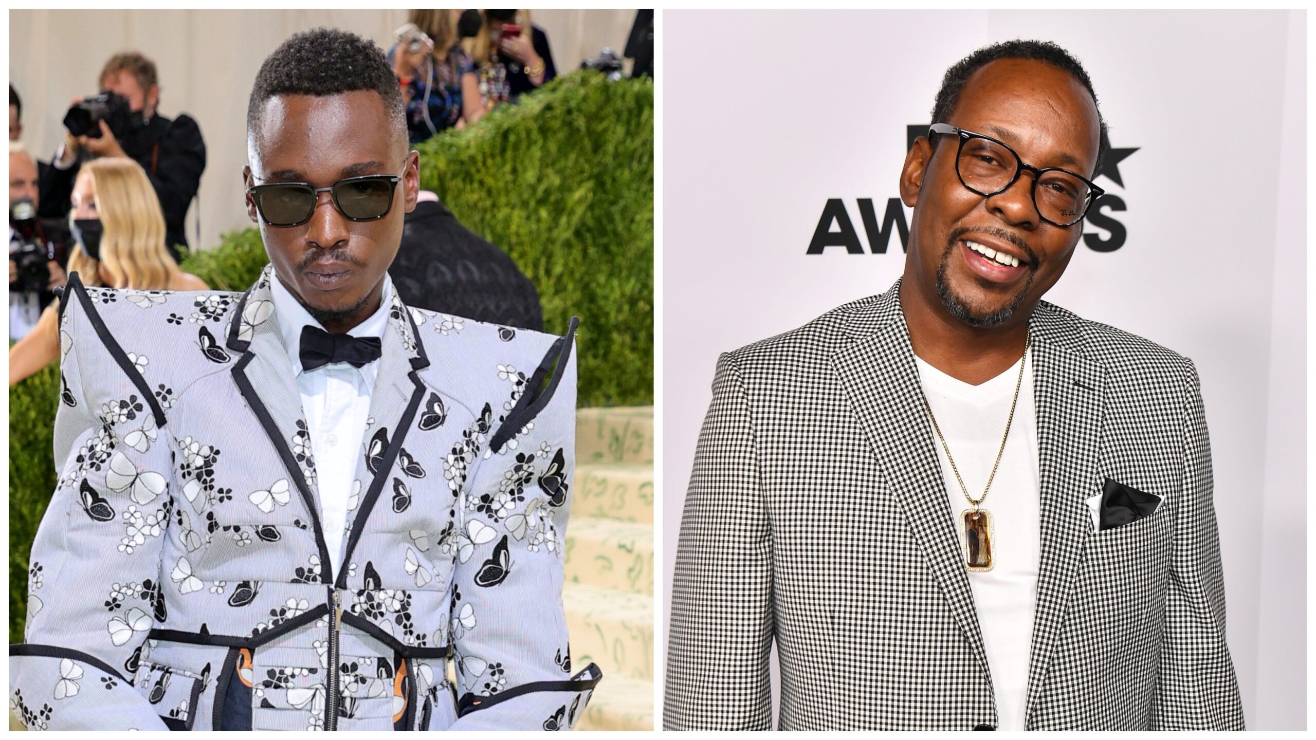 Ashton Sanders, left; Bobby Brown. Photo: Getty Images Theo Wargo/ Paras Griffin for BET