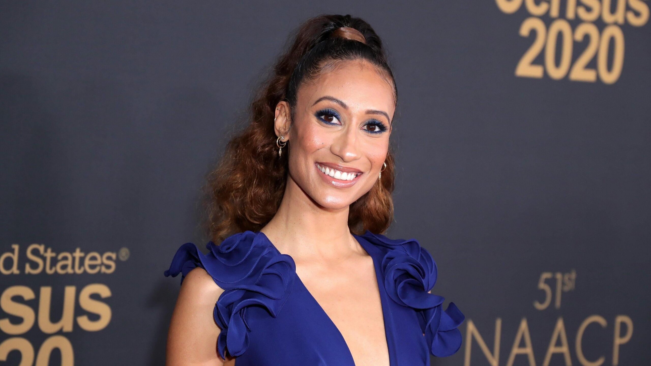 Elaine Welteroth attends the 51st NAACP Image Awards, Presented by BET on February 22, 2020 in Pasadena, California. Photo: Getty Images Leon Bennett for BET