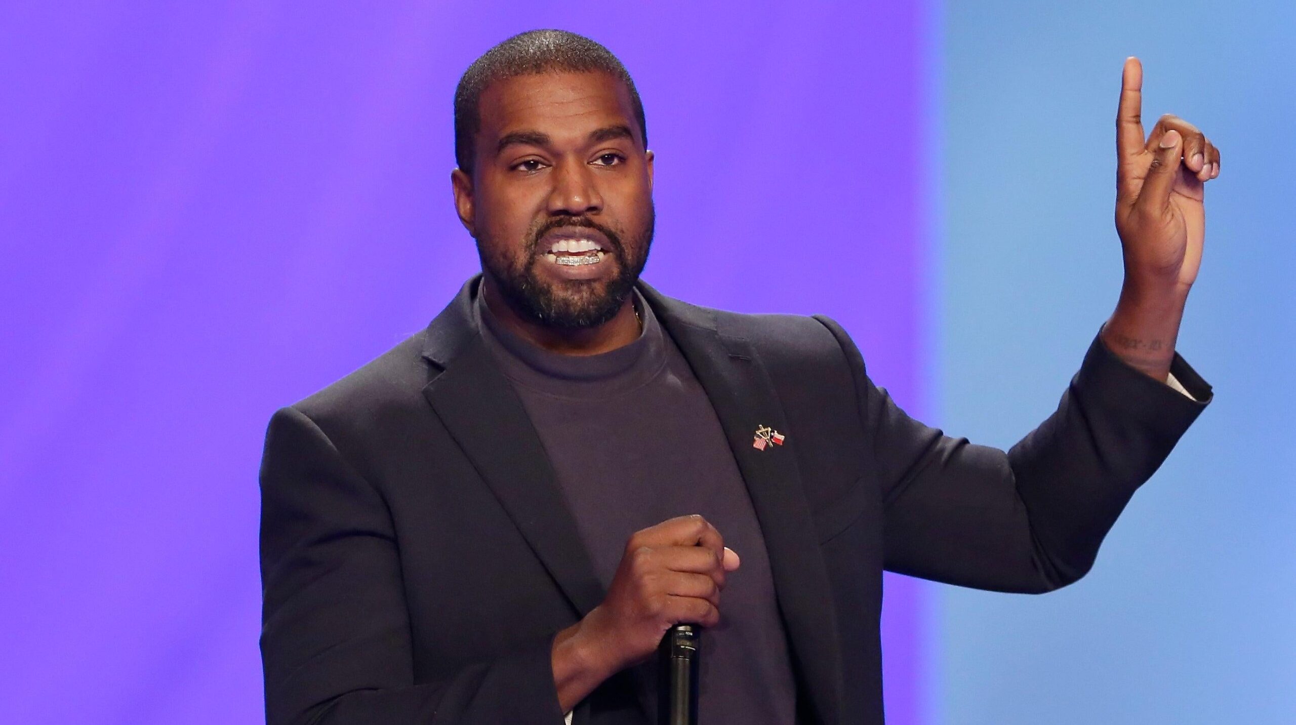 In this Sunday, Nov. 17, 2019, file photo, Kanye West answers questions during a service at Lakewood Church, in Houston. Photo: AP Michael Wyke, File